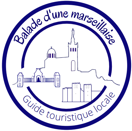 Logo balade d'une Marseillaise guide touristique locale