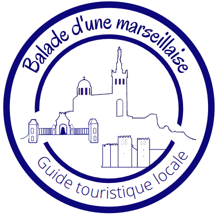 Logo balade d'une Marseillaise guide touristique locale