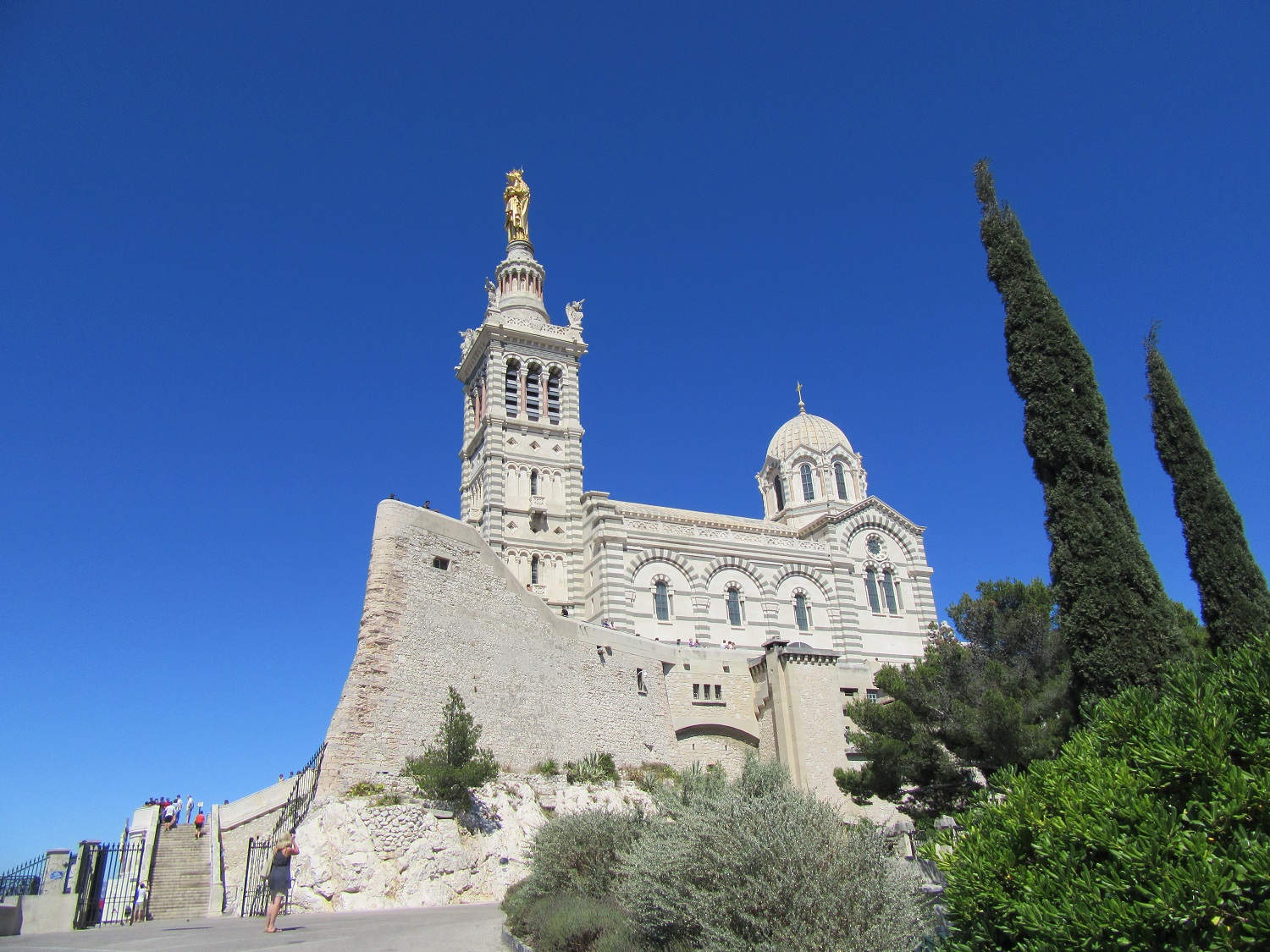 vue de la Basilique Notre Dame de la Garde