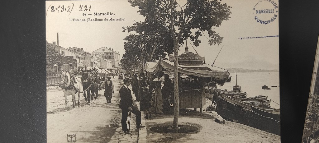 carte postale ancienne de l'Estaque