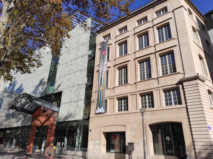 angle restant du bâtiment d'origine