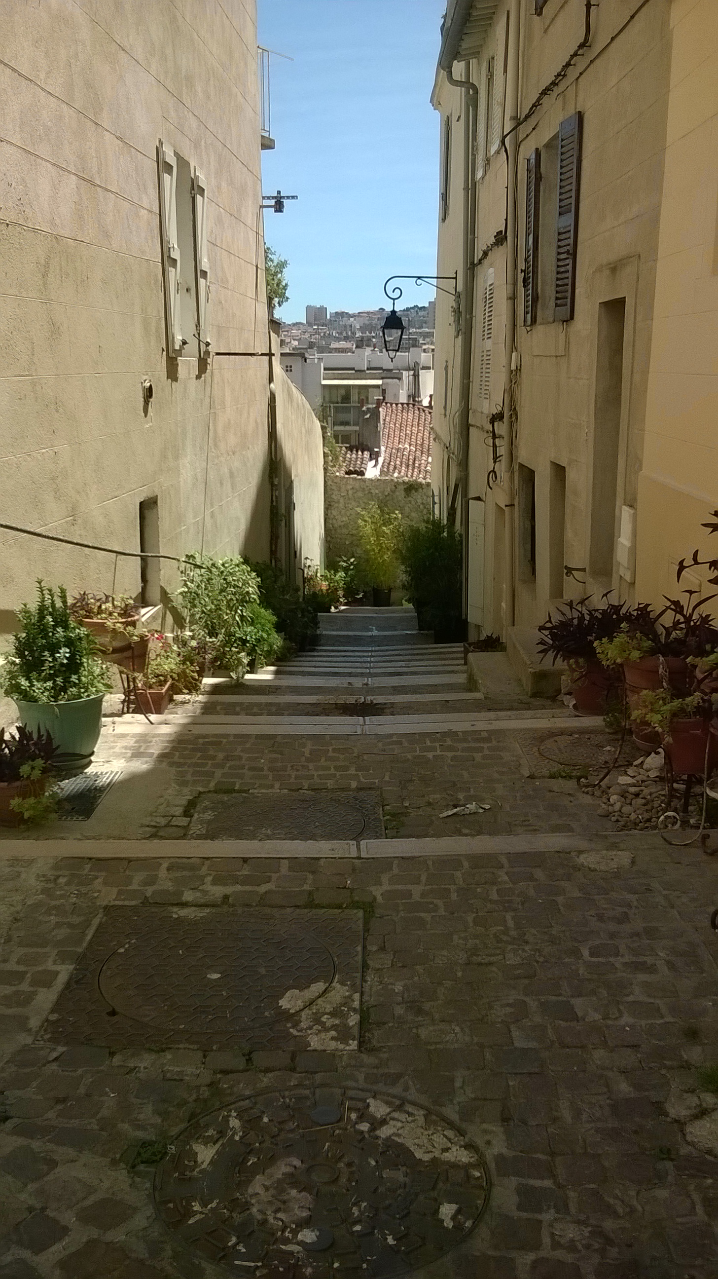 volet d escalier dans le panier